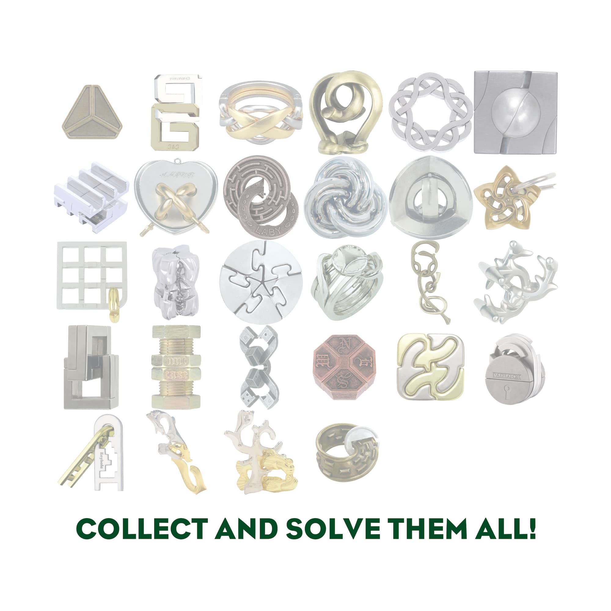 Hanayama Level 3 Cast Puzzle - Hex